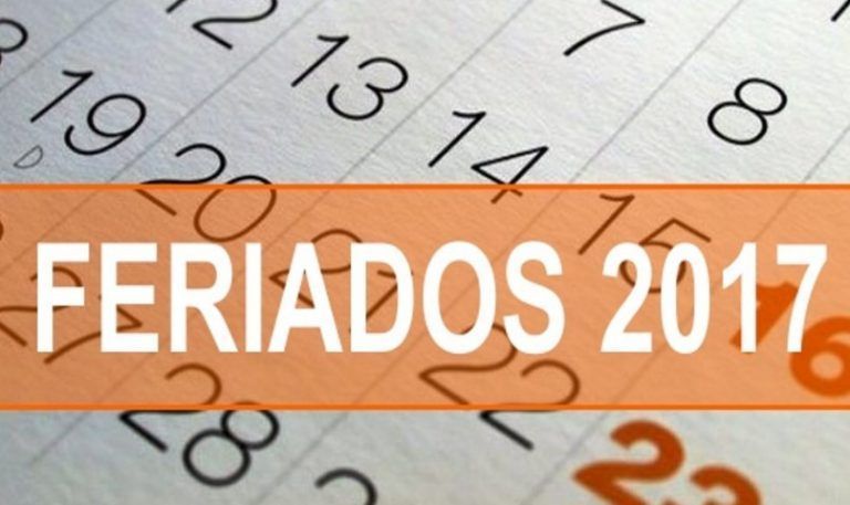 Calendario de Feriados 2017