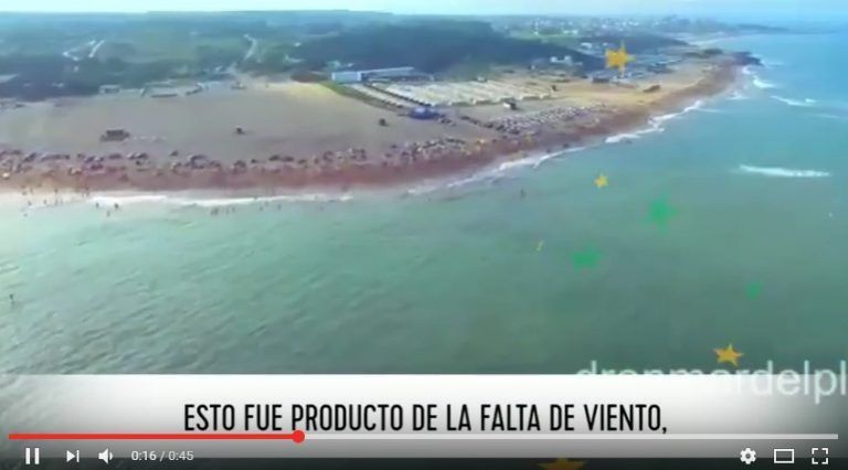 ¿Mar color turquesa en Mar del Plata? Explicamos el fenómeno