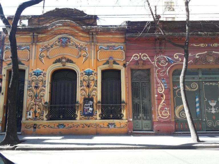 Filete porteño en el barrio del zorzal criollo