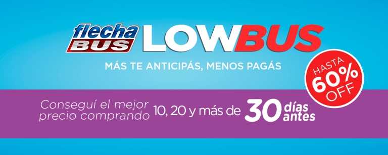 Descubrí LOWBUS el LOWCost para moverse en Micro por Argentina