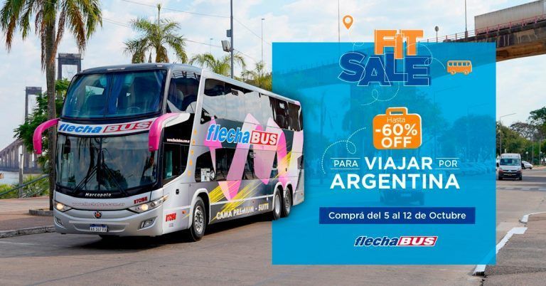Flecha Bus se suma al FIT SALE