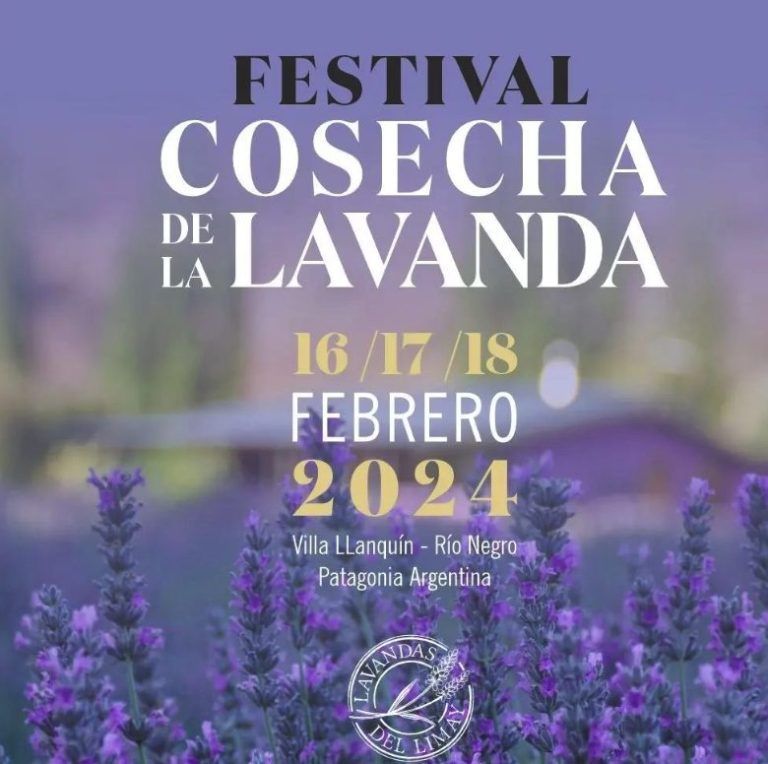 Festival “Cosecha de la Lavanda” 16, 17 y 18 – Febrero 2023