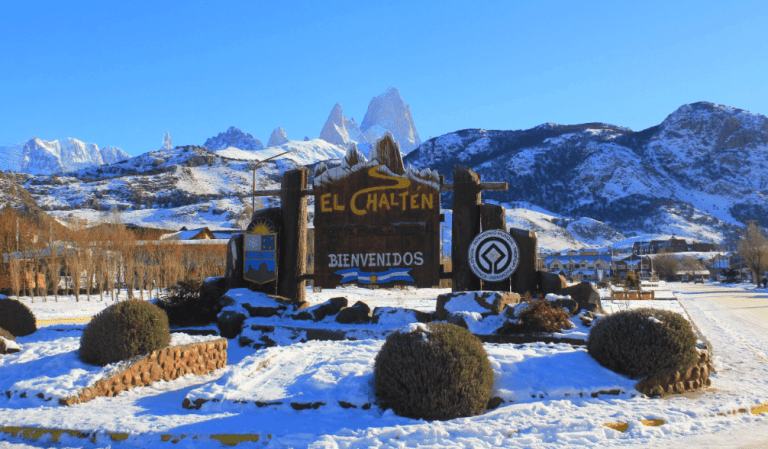 Viajar a El Chaltén en Invierno, recomendaciones y precauciones con rutas con nieve