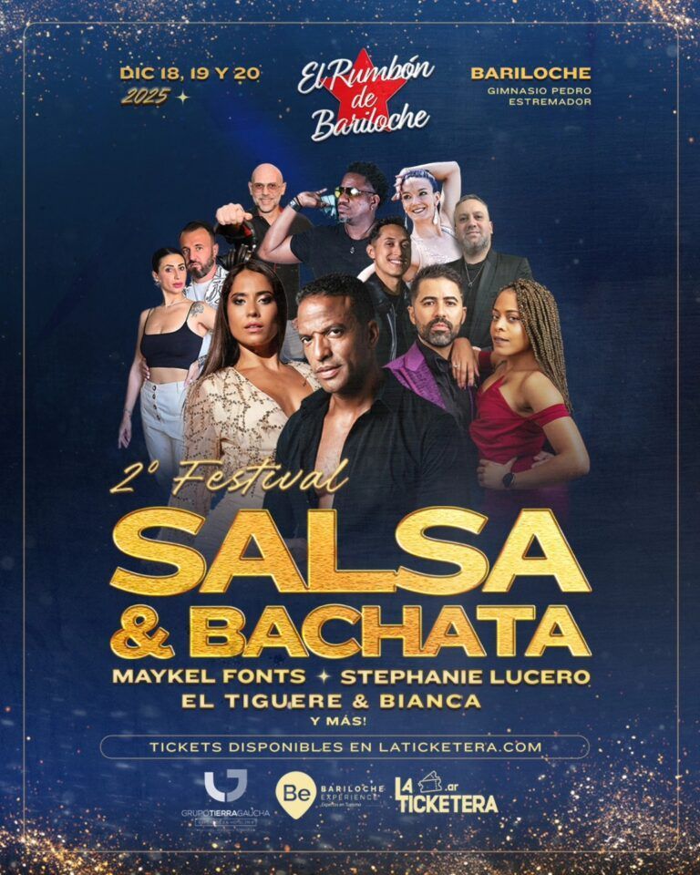 Festival Salsa & Bachata Bariloche 2025 | Desde La Habana al mundo: Maykel Fonts en el Festival Salsa & Bachata Bariloche 2025