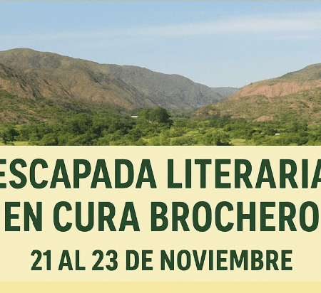 Taller Libros & Vinos en Cura Brochero 2025