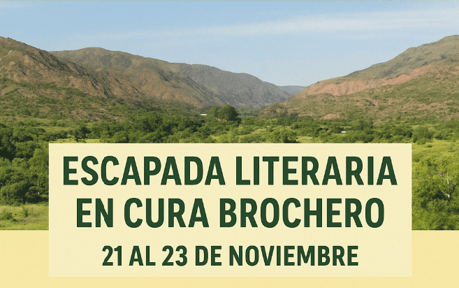 Taller Libros & Vinos en Cura Brochero 2025