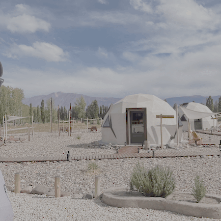 Promoción Domos en Uspallata: domos en la cordillera de Mendoza en Finca Cinco Cumbres