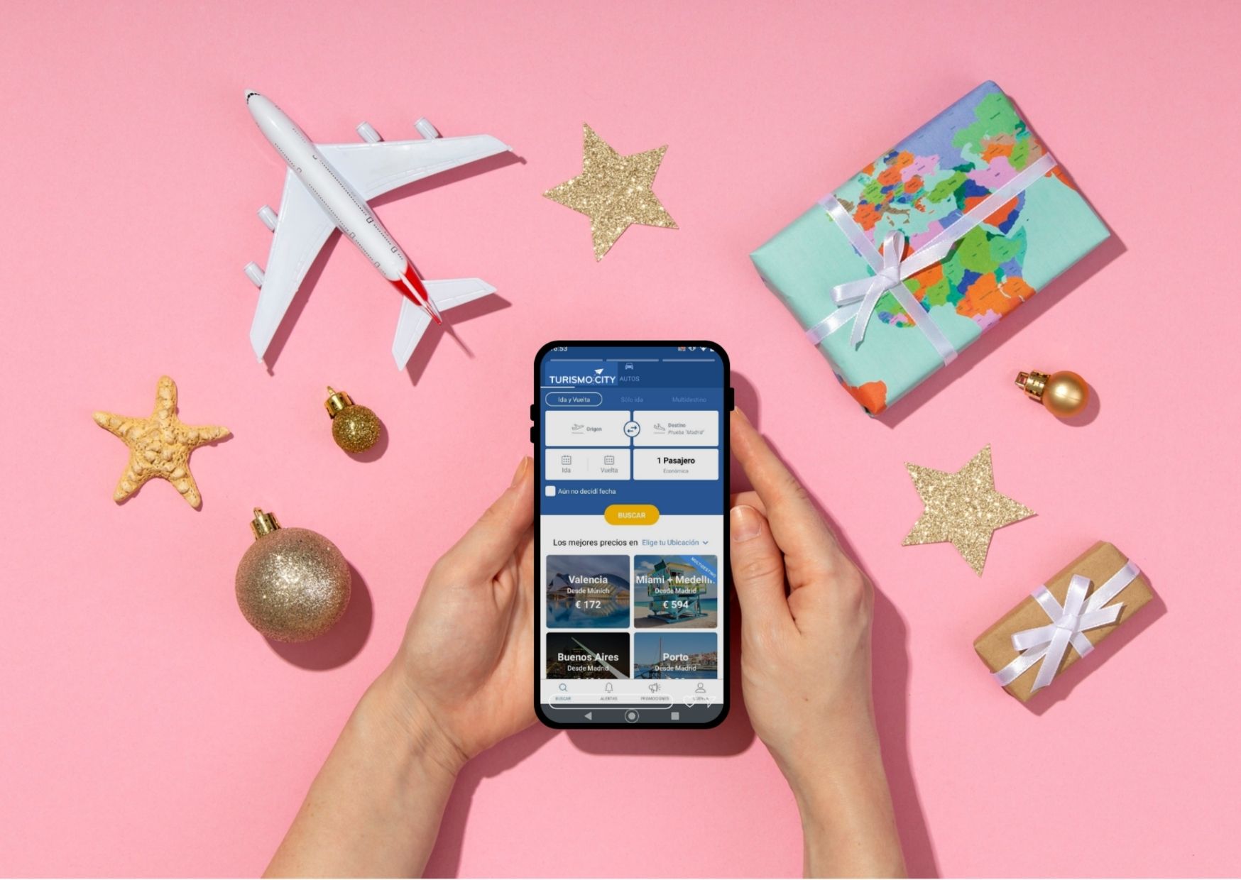 Turismocity app para vuelos baratos